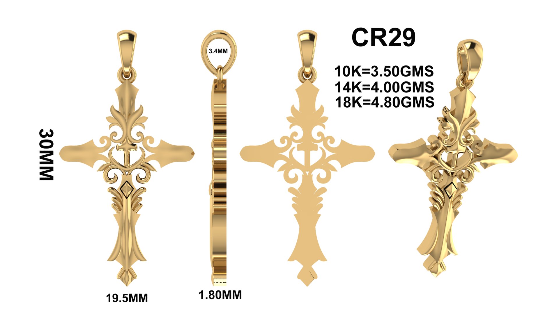 CR 29 Jewelry STL Files for Manufacturers & 3D Printing - Image 7