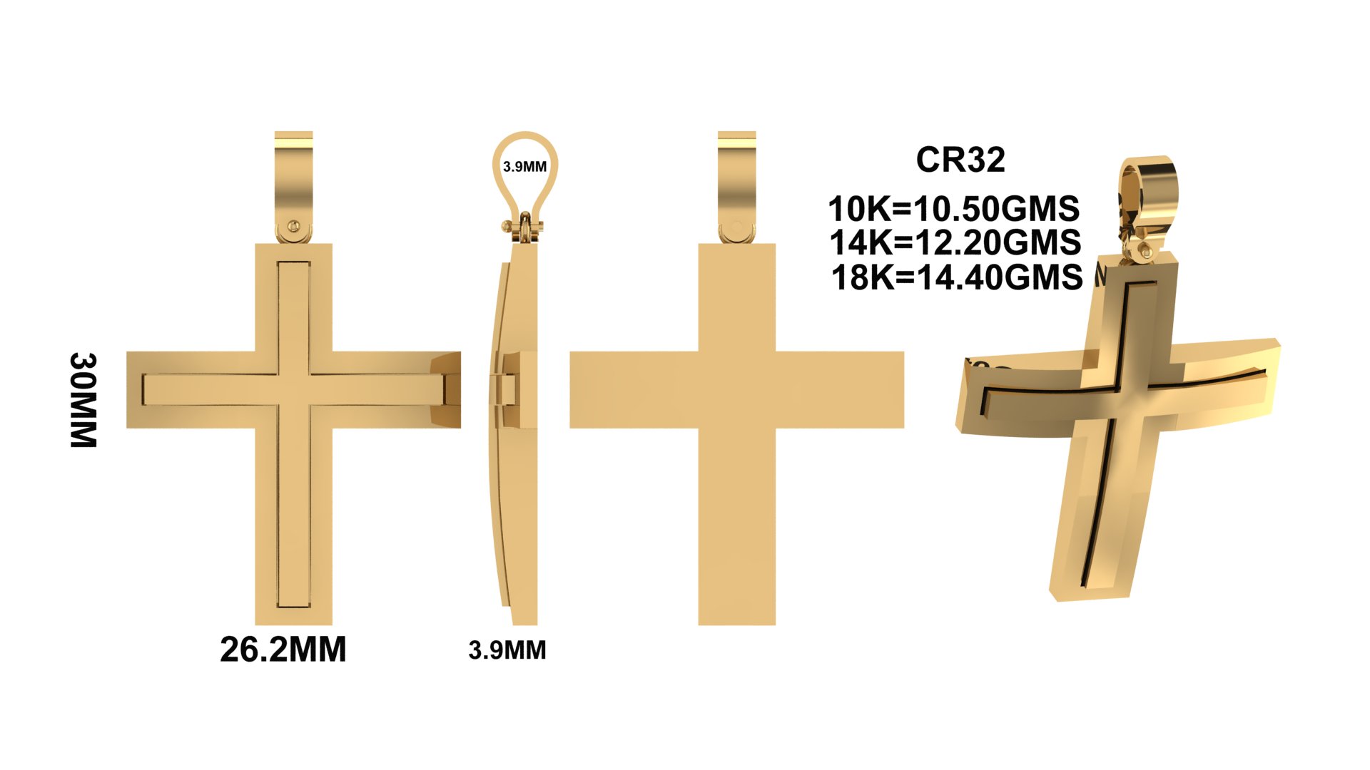 CR 32 Jewelry STL Files for Manufacturers & 3D Printing - Image 8