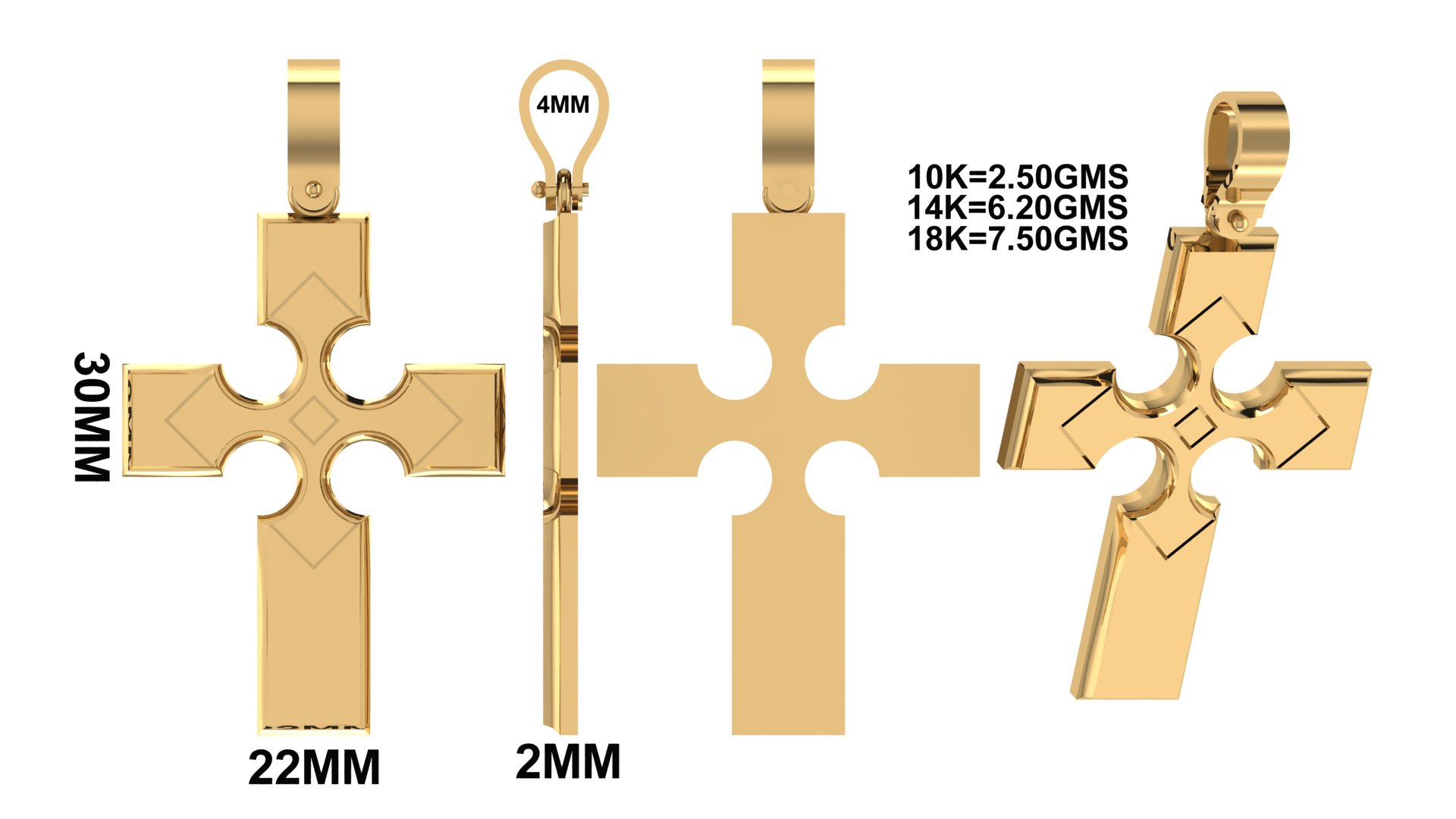 CR 46 Jewelry STL Files for Manufacturers & 3D Printing - Image 8