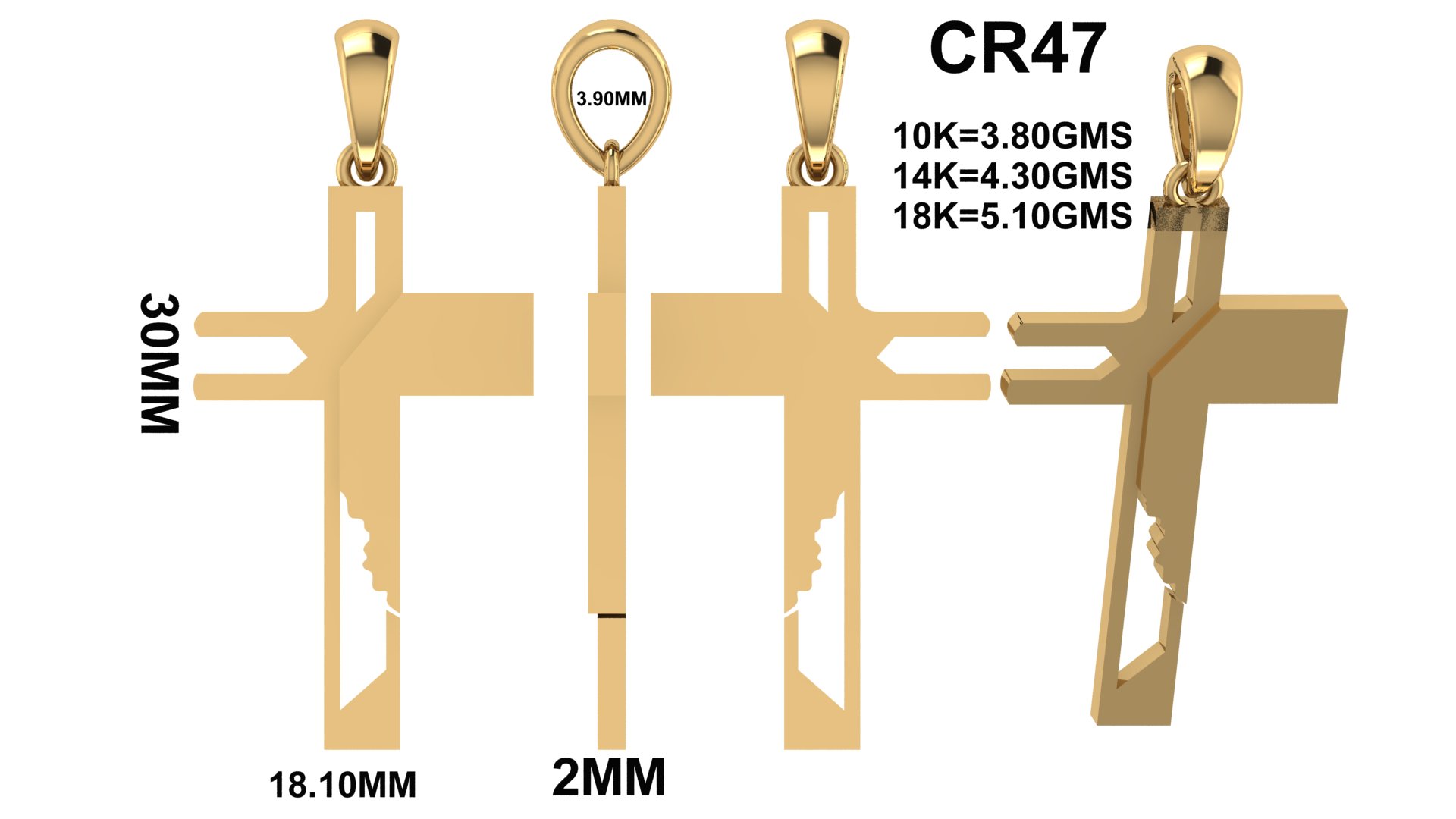 CR 47 Jewelry STL Files for Manufacturers & 3D Printing - Image 8