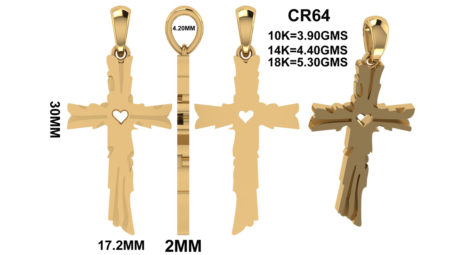 CR 64 Jewelry STL Files for Manufacturers & 3D Printing - Image 8