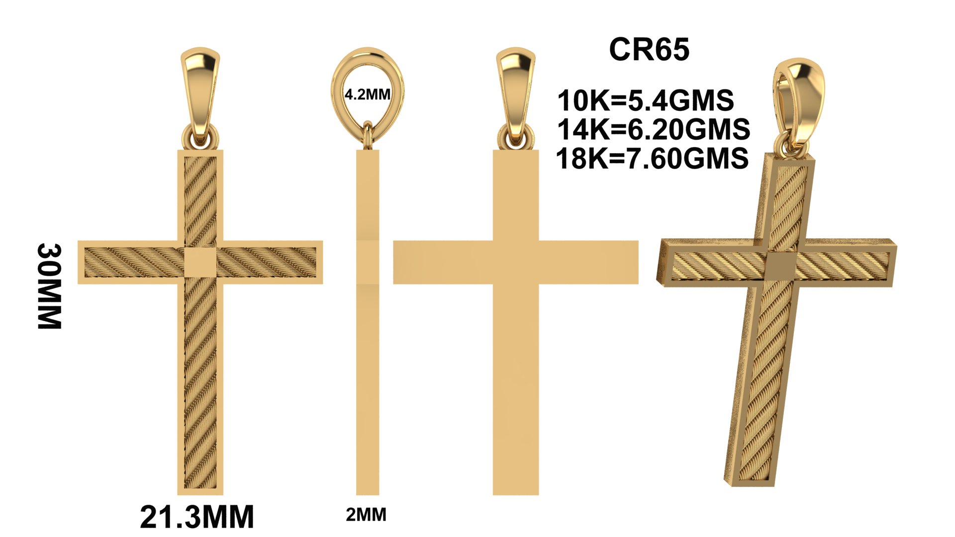 CR 65 Jewelry STL Files for Manufacturers & 3D Printing - Image 5