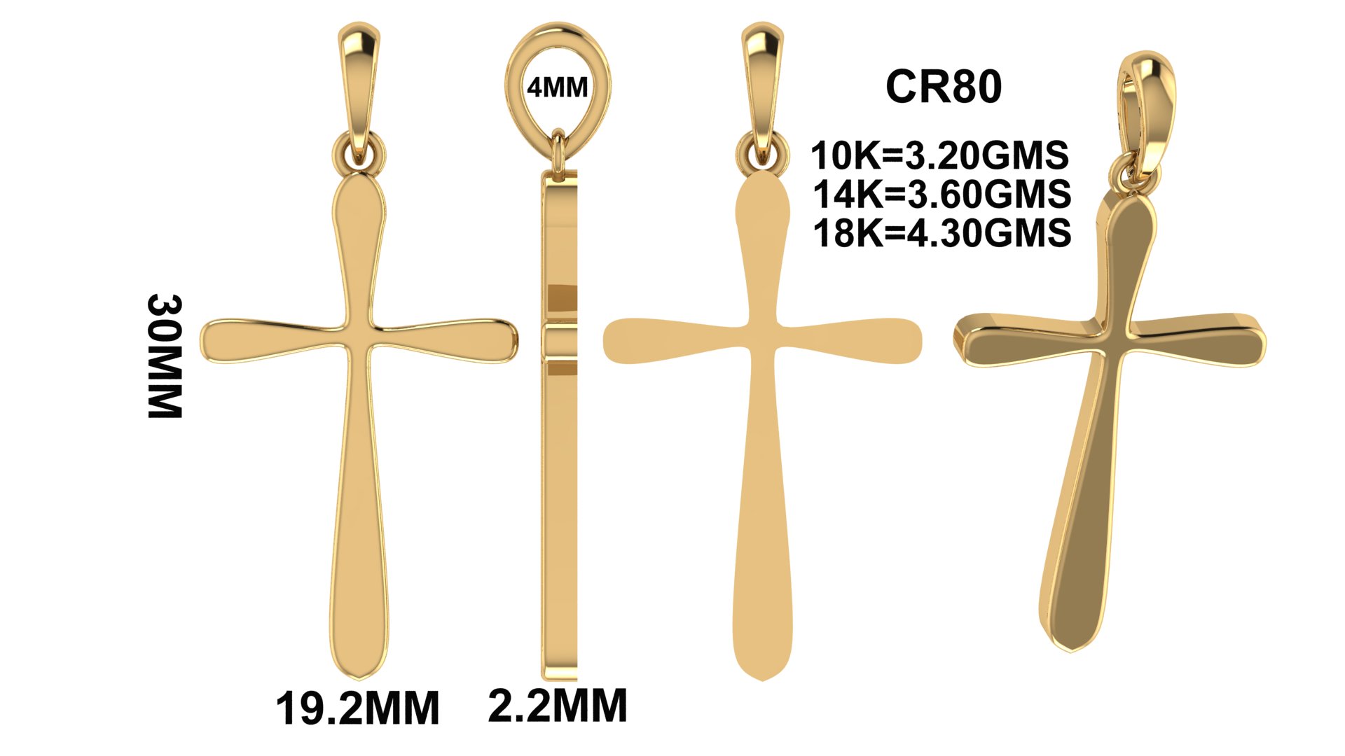 CR 80 Jewelry STL Files for Manufacturers & 3D Printing - Image 8