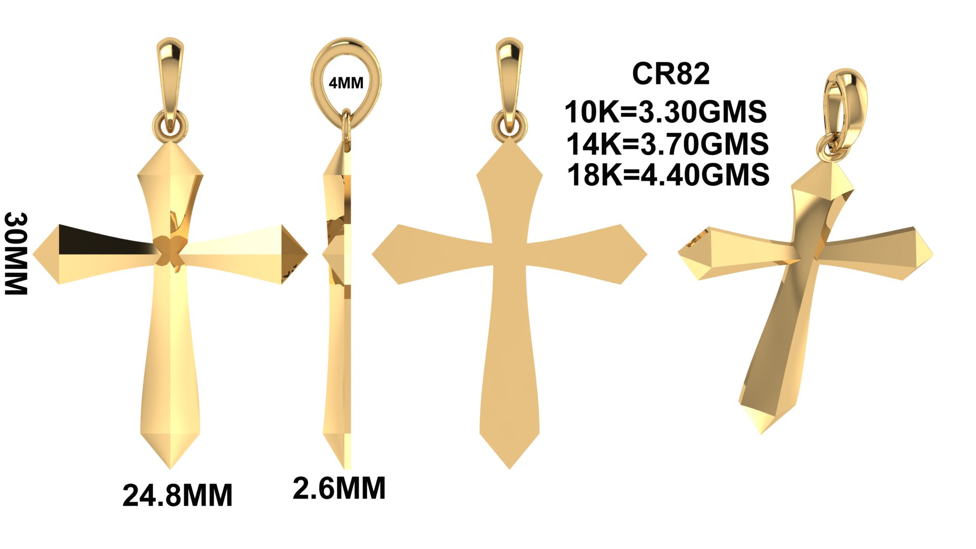 CR82 Jewelry STL Files for Manufacturers & 3D Printing - Image 2