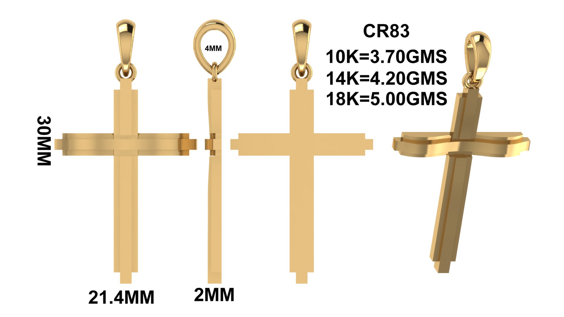CR83 Jewelry STL Files for Manufacturers & 3D Printing - Image 2